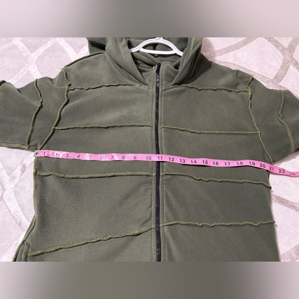 Elf/fairy Green Hooded Sweater/Jacket Size L - Picture 7 of 10